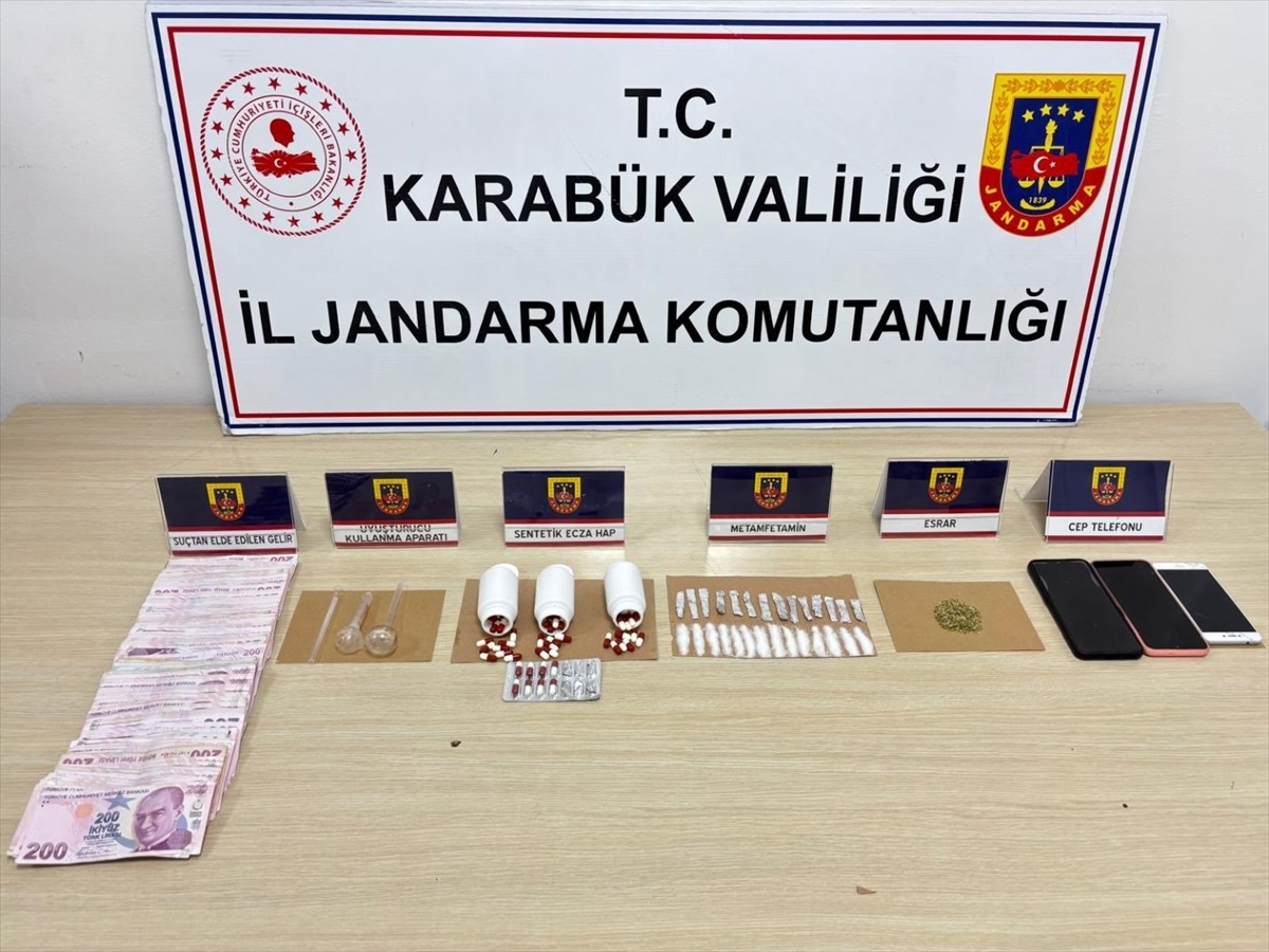 Karabük\'te Uyuşturucu Operasyonu: 5 Gözaltı