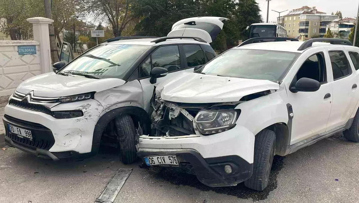 Karaman\'da Trafik Kazası: 1 Yaralı