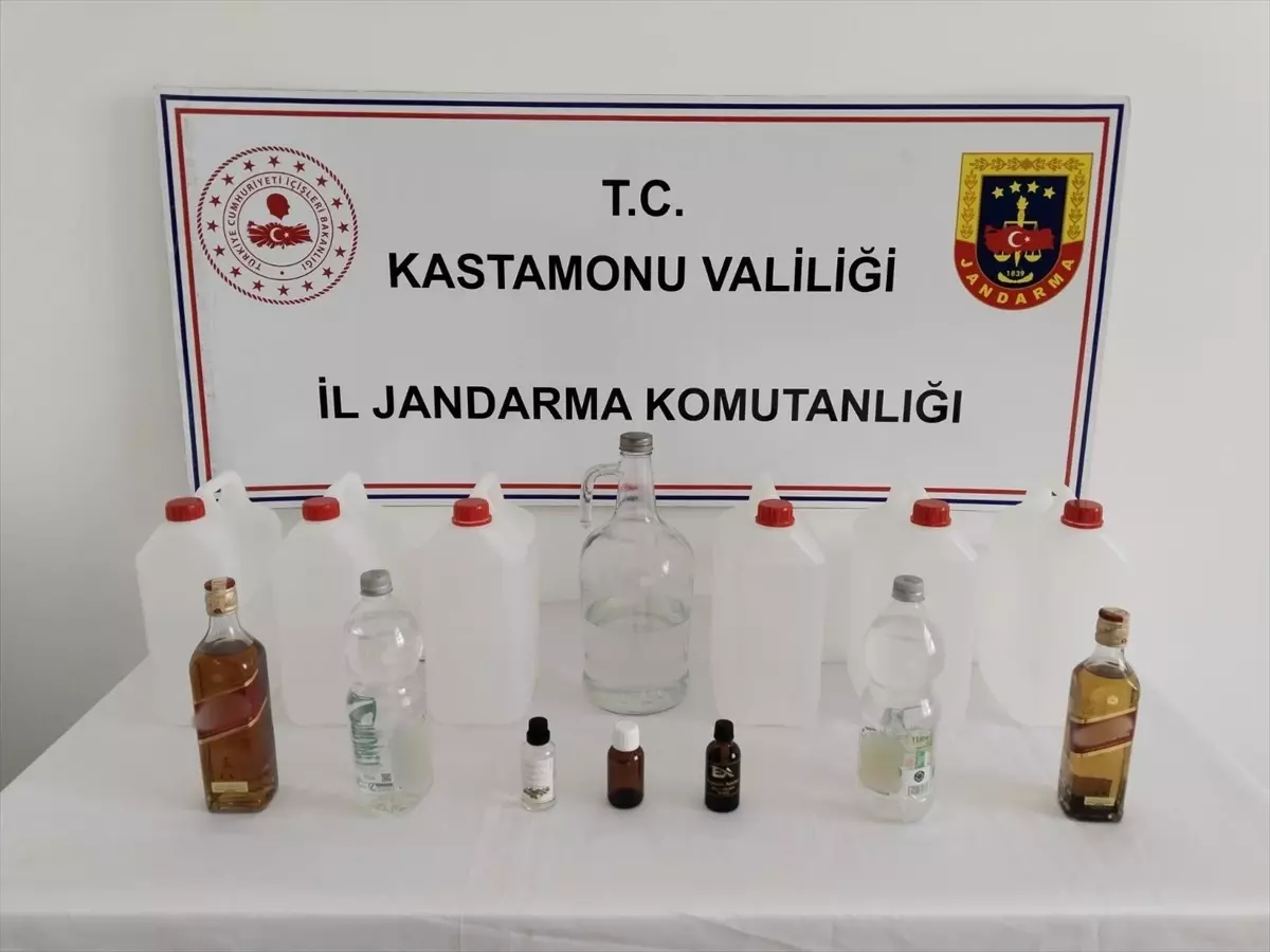 Kastamonu\'da Sahte İçki Operasyonu