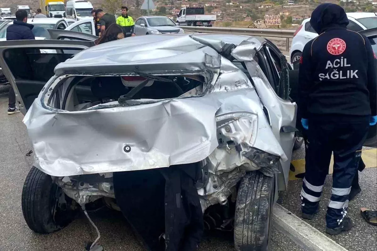 Kırıkkale\'de Trafik Kazası: 4 Yaralı