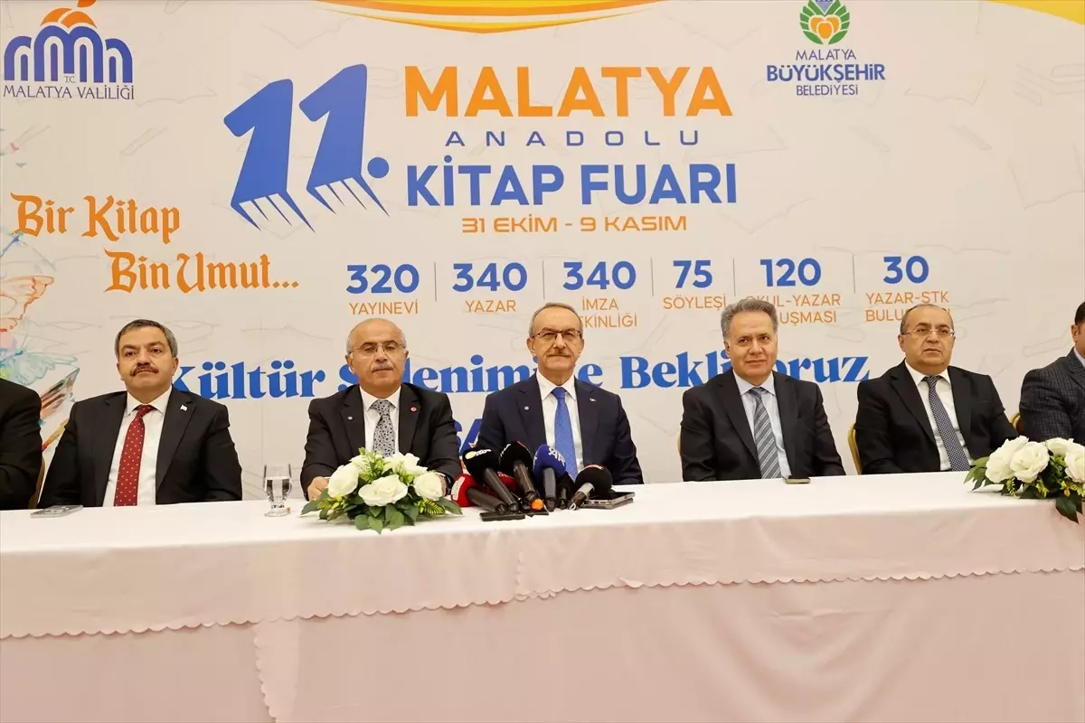 Malatya Kitap Fuarı Başlıyor