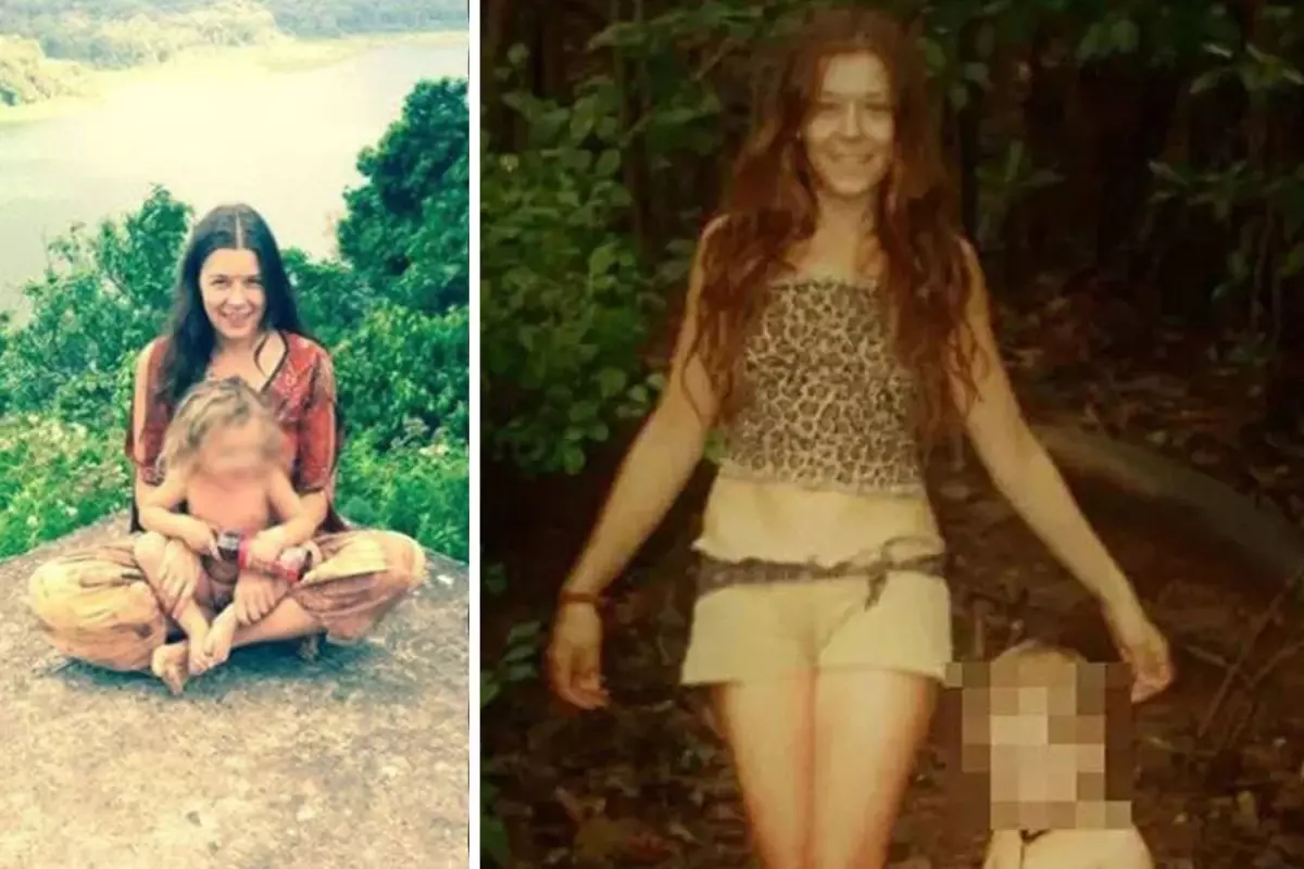 Rus kadın, 2 küçük çocuğuyla birlikte 8 yıl Hindistan\'daki mağarada yaşadı