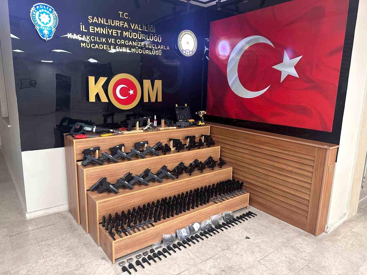 Şanlıurfa\'da Silah Operasyonu
