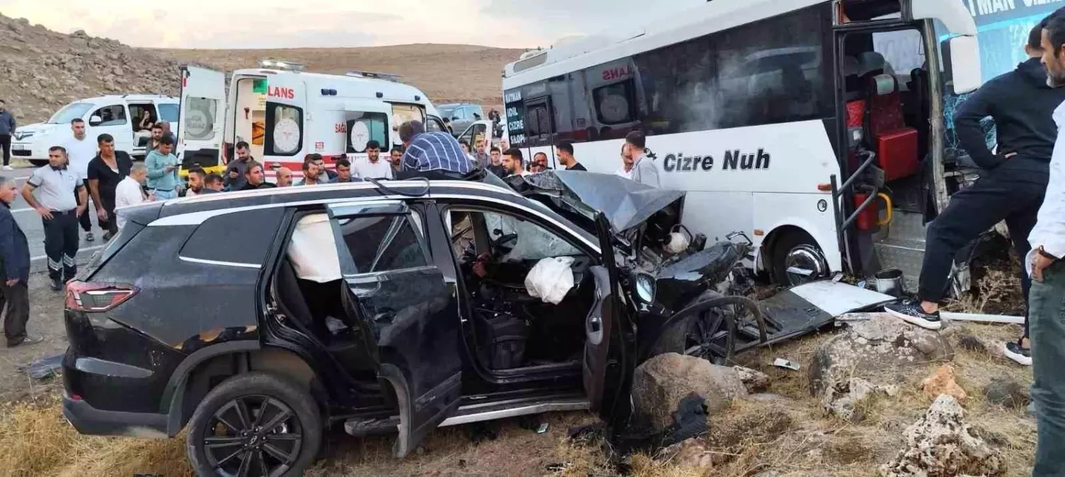 Şırnak\'ta Trafik Kazası: 4 Yaralı