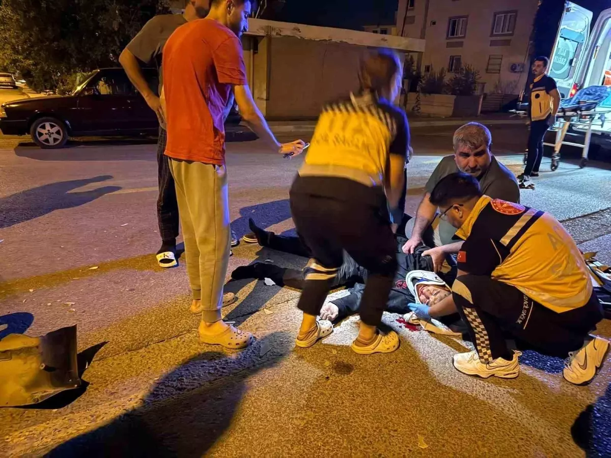 Tarsus’ta Motosiklet Kazası: 3 Yaralı