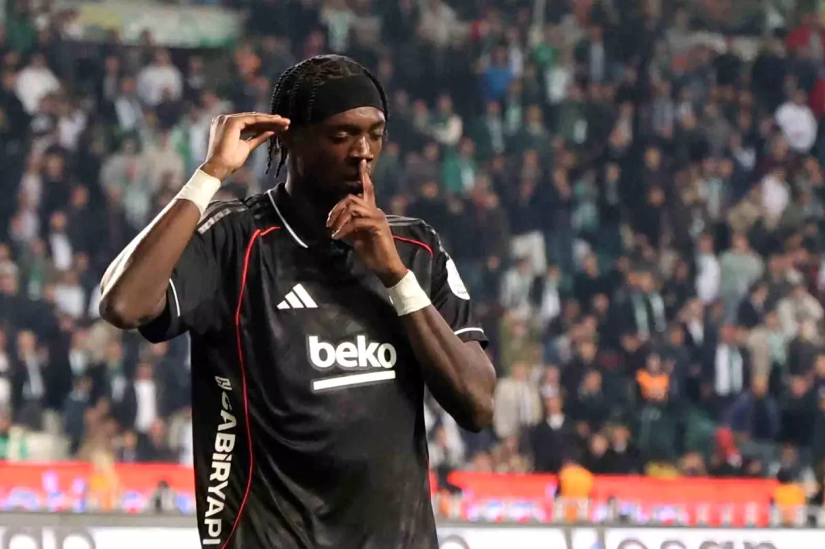 Konyaspor, Beşiktaş\'a 0-2 Yenildi