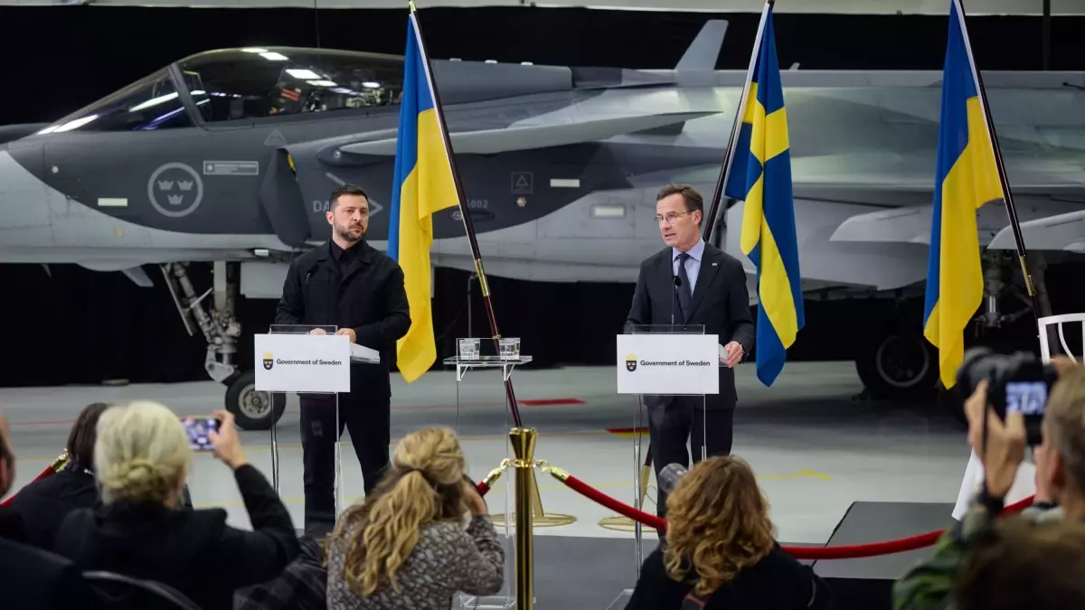 Ukrayna, İsveç\'ten Gripen Uçakları Alacak
