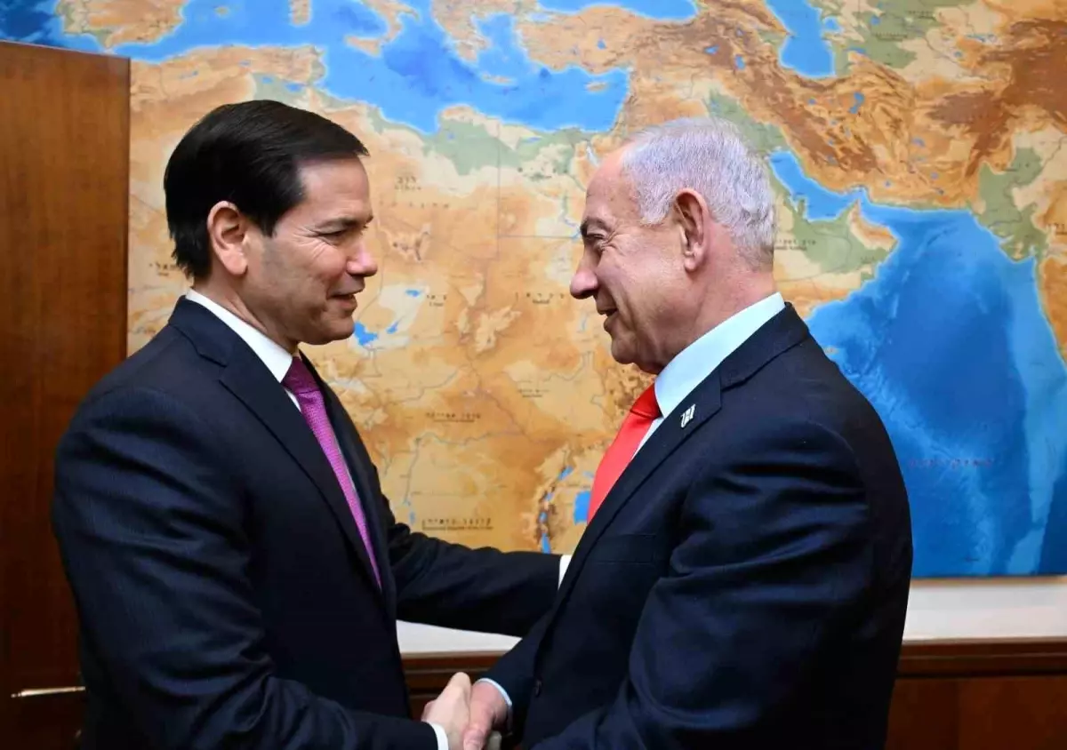 Rubio ve Netanyahu\'dan Gazze Üzerine İyimser Açıklamalar