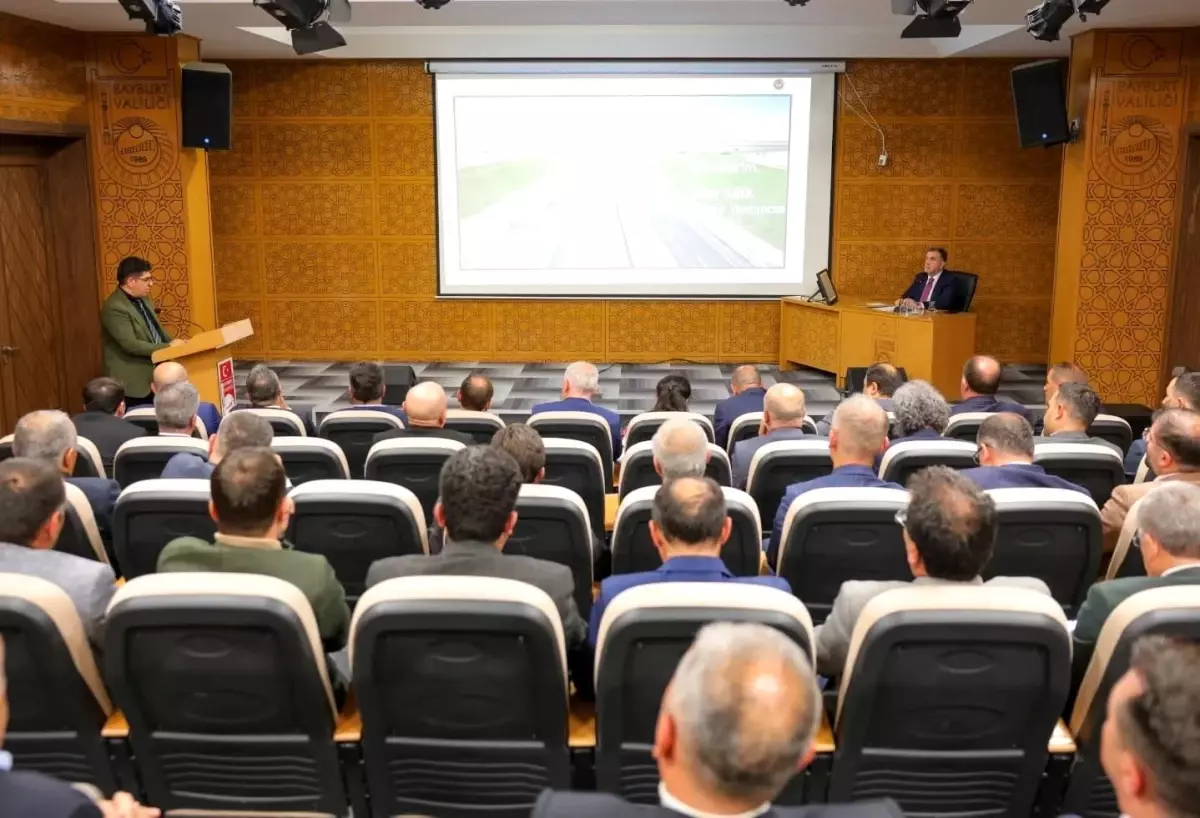Bayburt\'ta Proje İlerleme Toplantısı