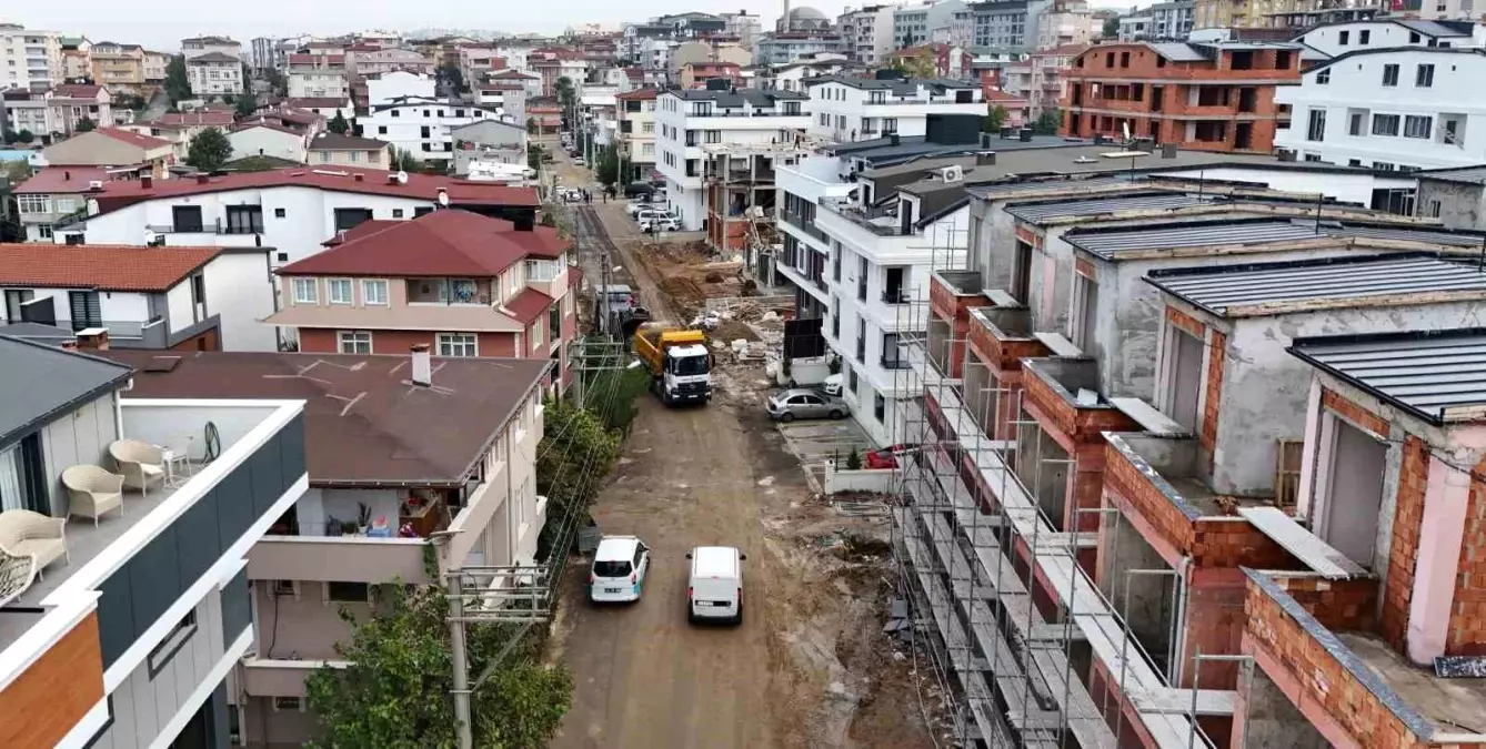 Darıca\'da Altyapı ve Üstyapı Çalışmaları Hızla Devam Ediyor