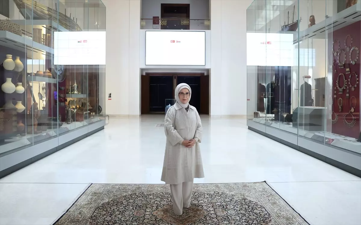 Emine Erdoğan, Umman\'daki Ulusal Müze\'yi ziyaret etti