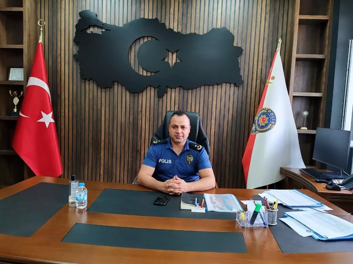 Hasan Gün Erzin Emniyet Müdürü Oldu