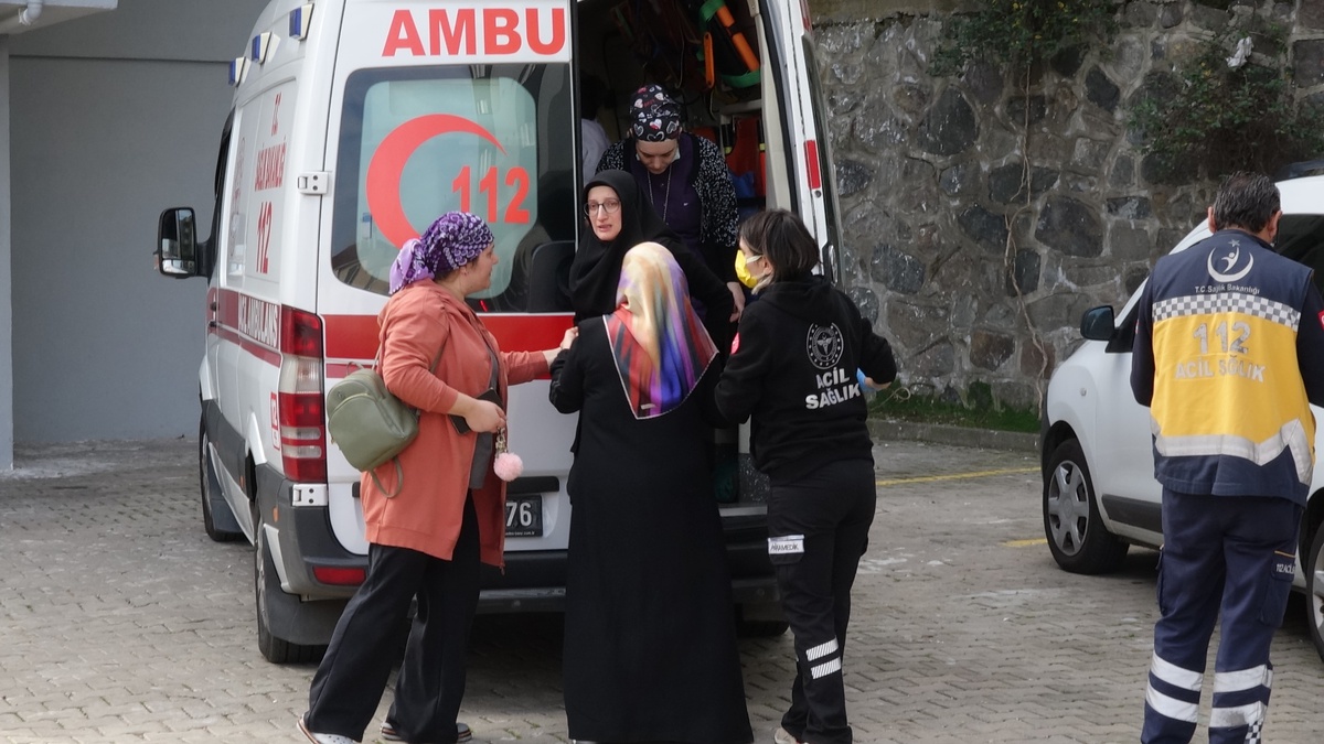 Trabzon\'da Apartman Yangını
