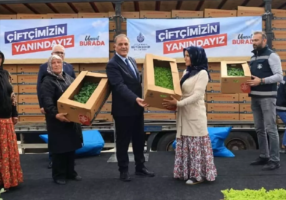 İBB\'den Üreticilere Destek Töreni