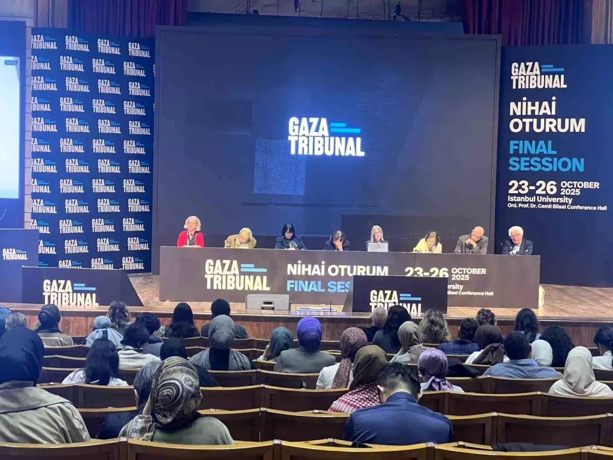 Gazze Mahkemesi Final Oturumu İstanbul\'da