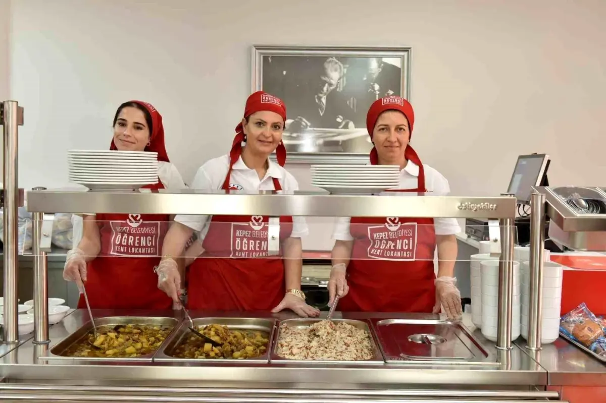 Kepez Belediyesi\'nden Öğrencilere Uygun Fiyatlı Yemek Hizmeti