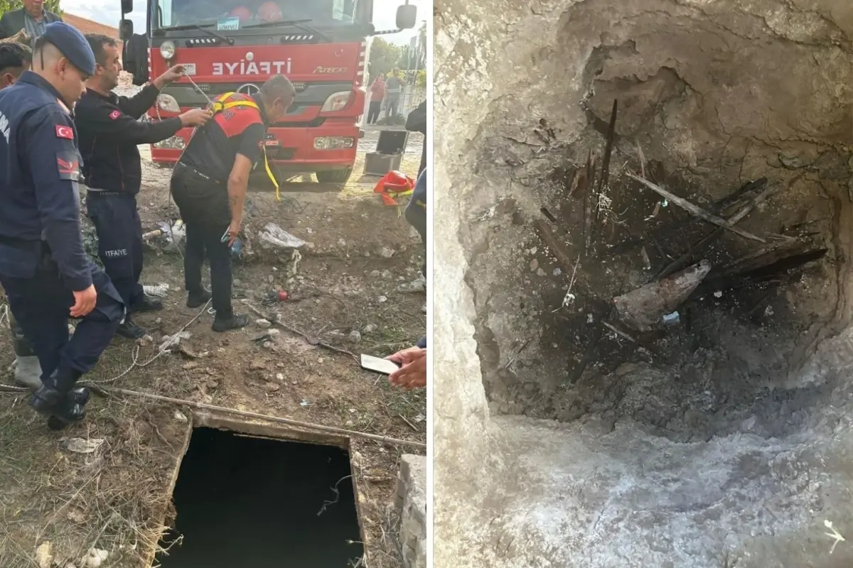 Nar toplamak isterken canından oluyordu! Kuyuya düşen 5 yaşındaki çocuk kurtarıldı