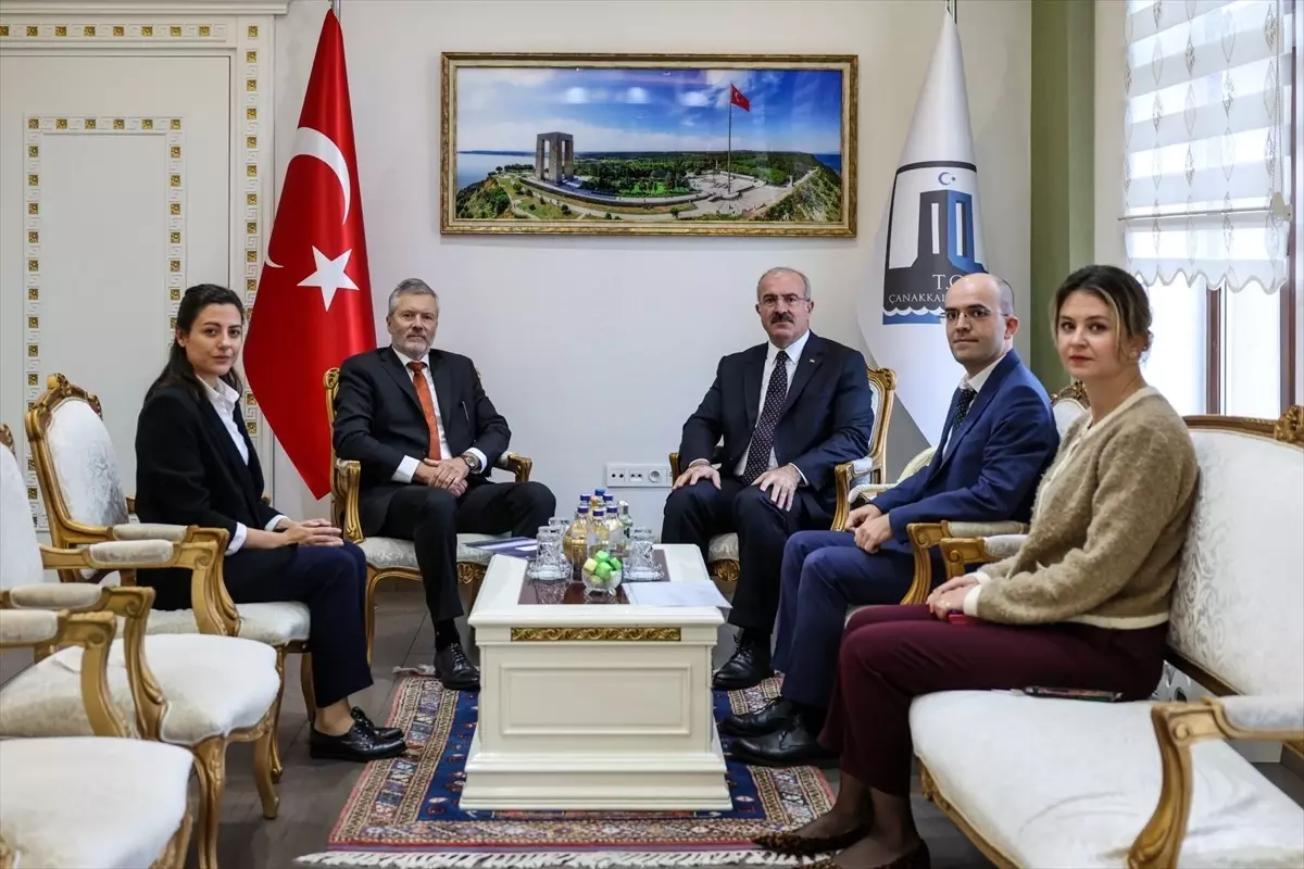 Norveç Büyükelçisi Çanakkale\'yi Ziyaret Etti