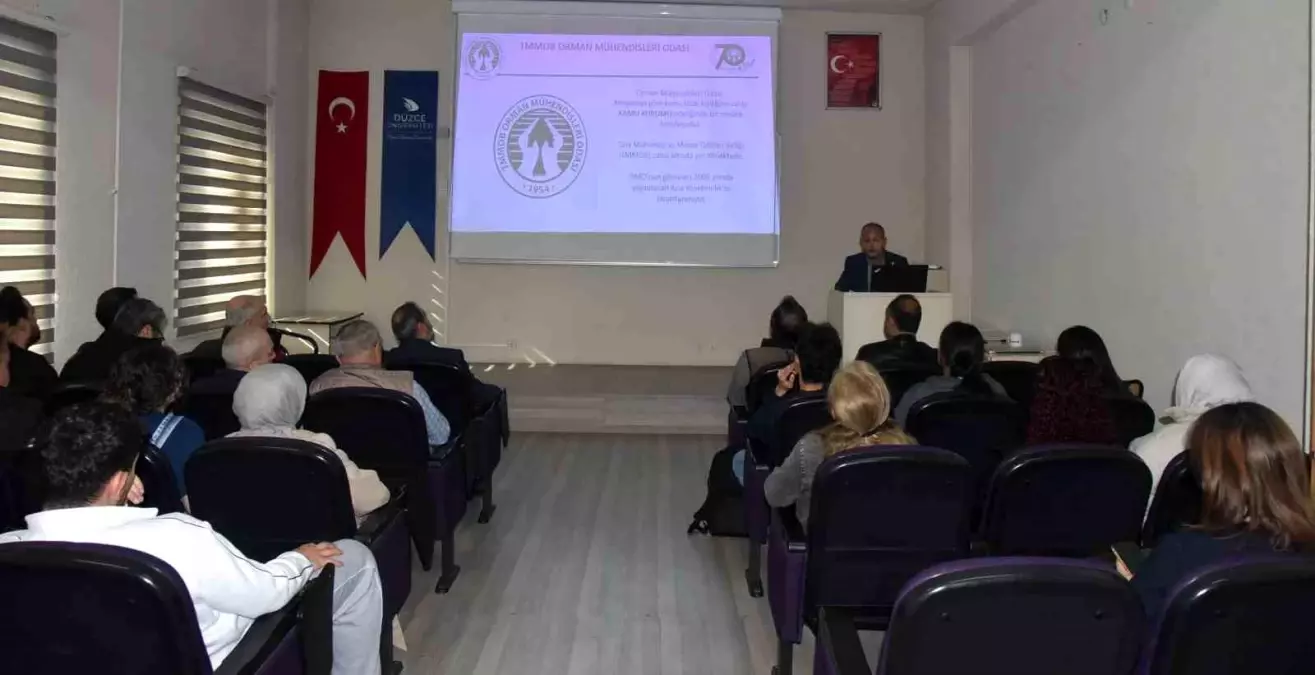 Düzce\'de Orman Mühendisleri Etkinliği