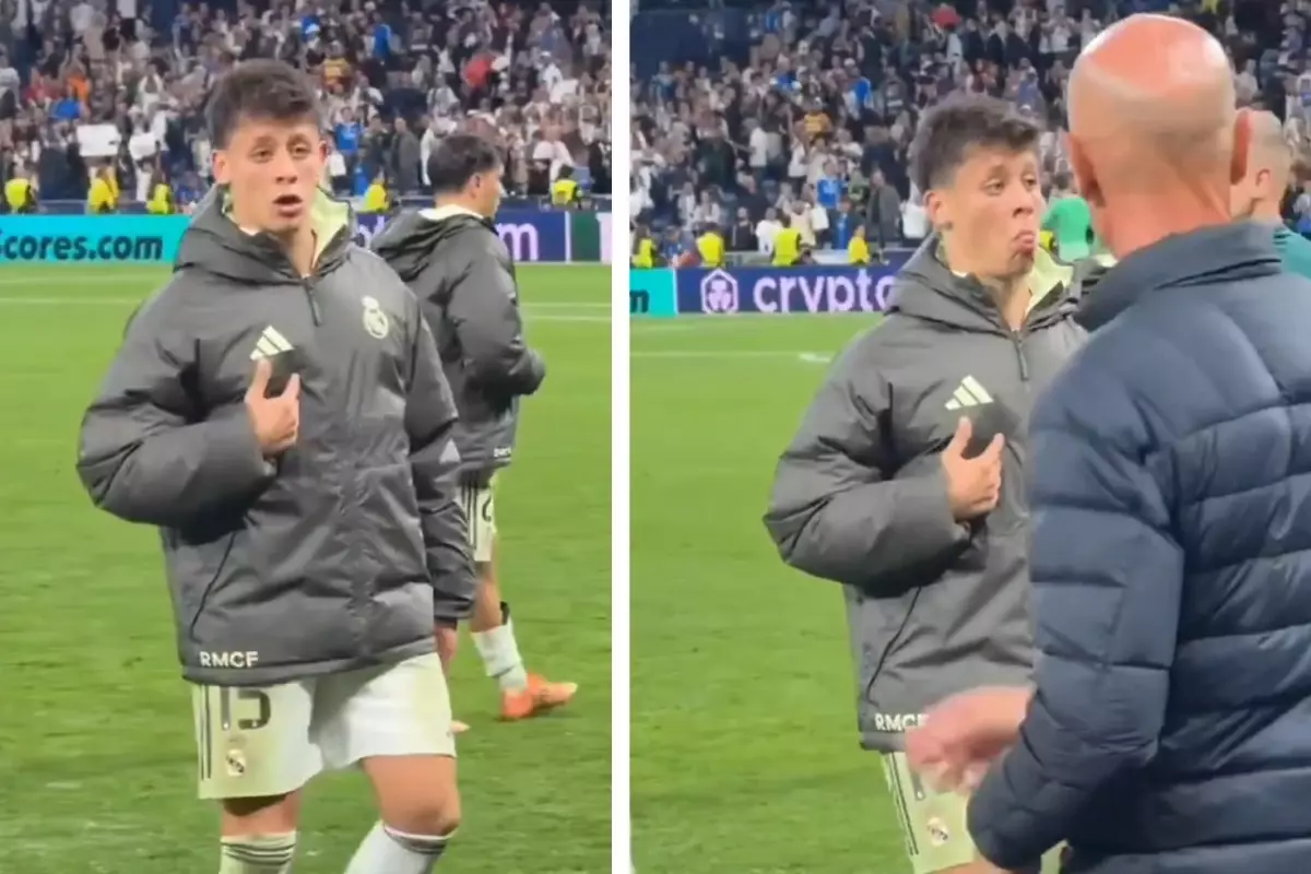 Şampiyonlar Ligi maçı sonrası dünyanın konuştuğu an! Arda\'nın yüzü şekilden şekle girdi