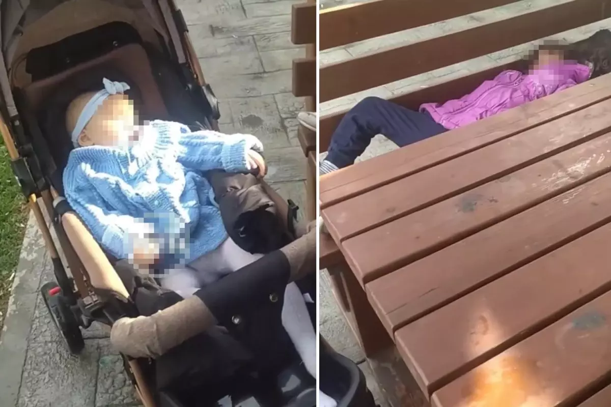 Talihsiz kadını 2 çocuğuyla birlikte sokağa attılar