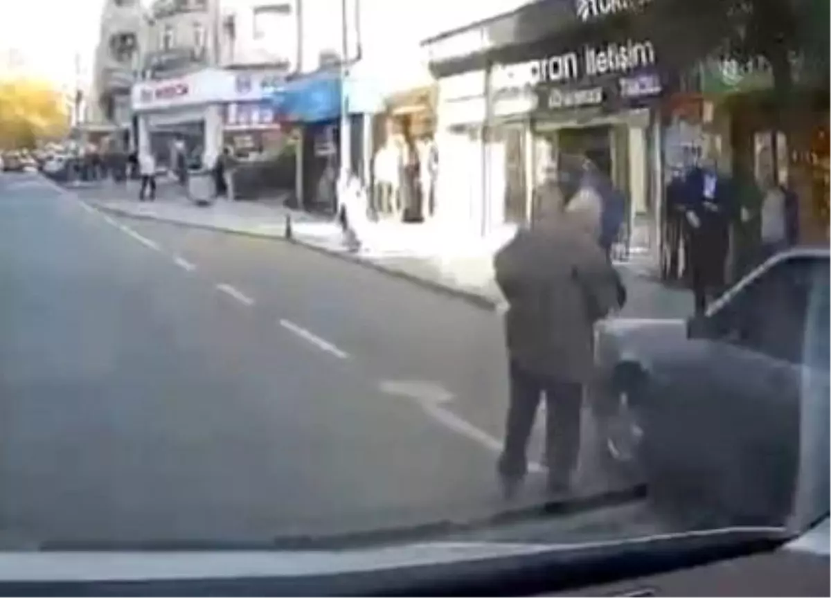 Tehlikeli Makas Atan Sürücüye Ceza