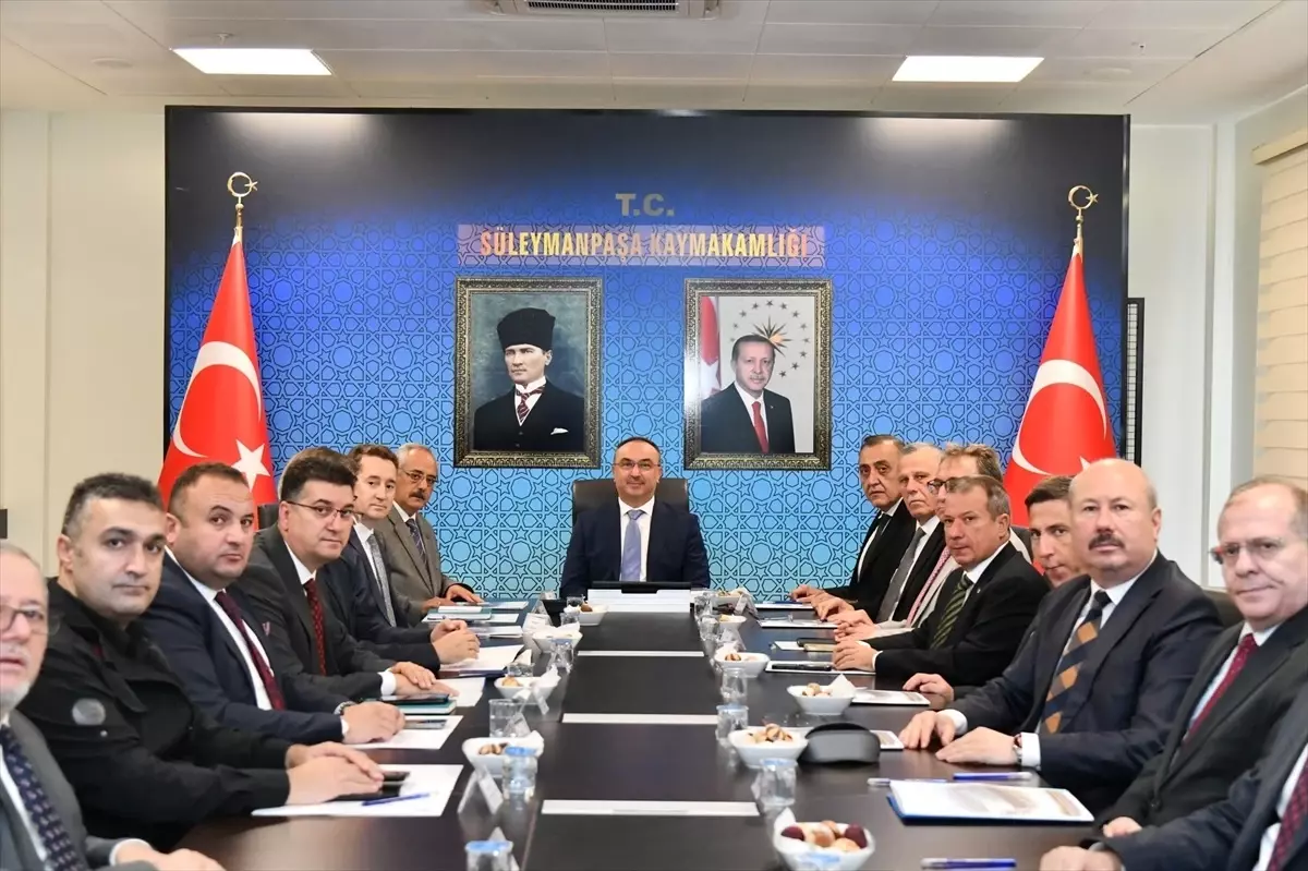 Tekirdağ\'da Taşkın Yönetimi Toplantısı
