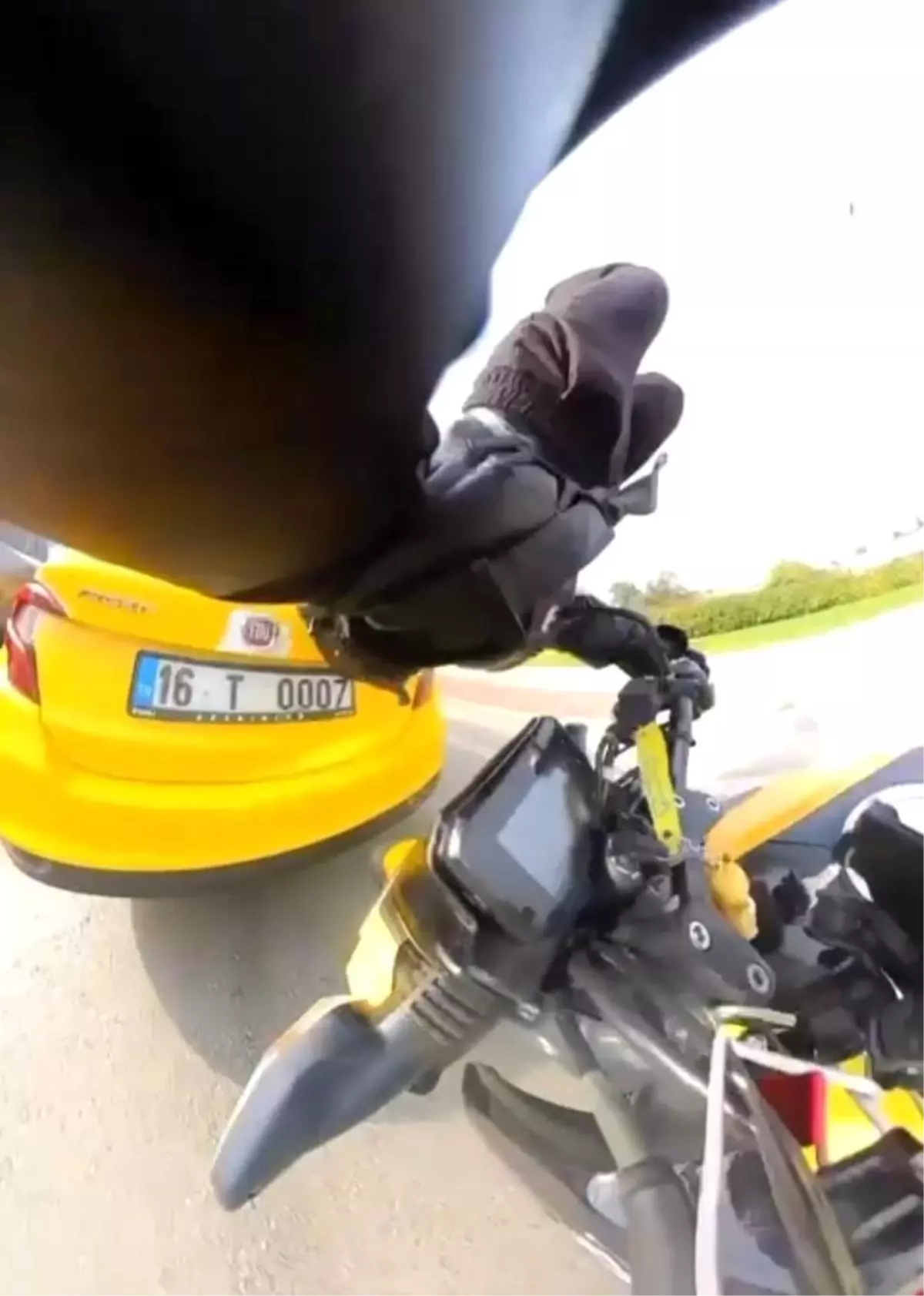 Bursa\'da Motosiklet Kazası