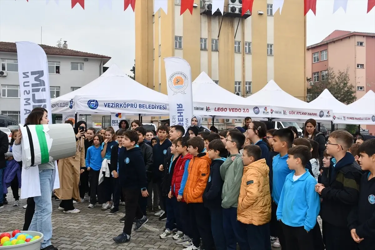 Vezirköprü Bilimle Şenleniyor Etkinliği Başladı