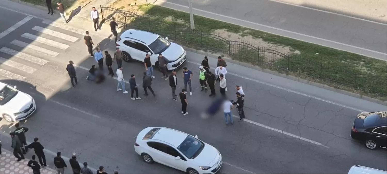 Batman\'da Yaya Geçidinde Kaza