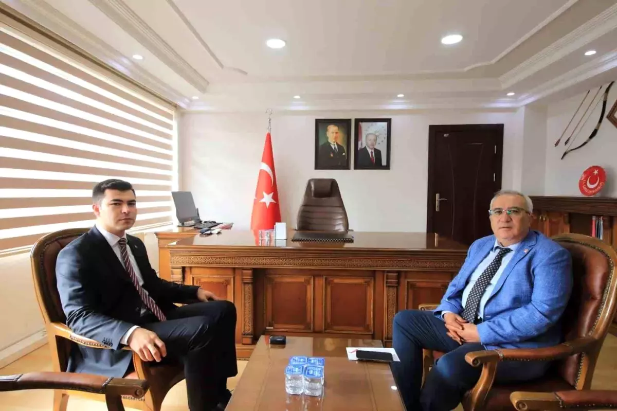 Çameli Belediye Başkanı\'ndan Yeni Kaymakama Ziyaret
