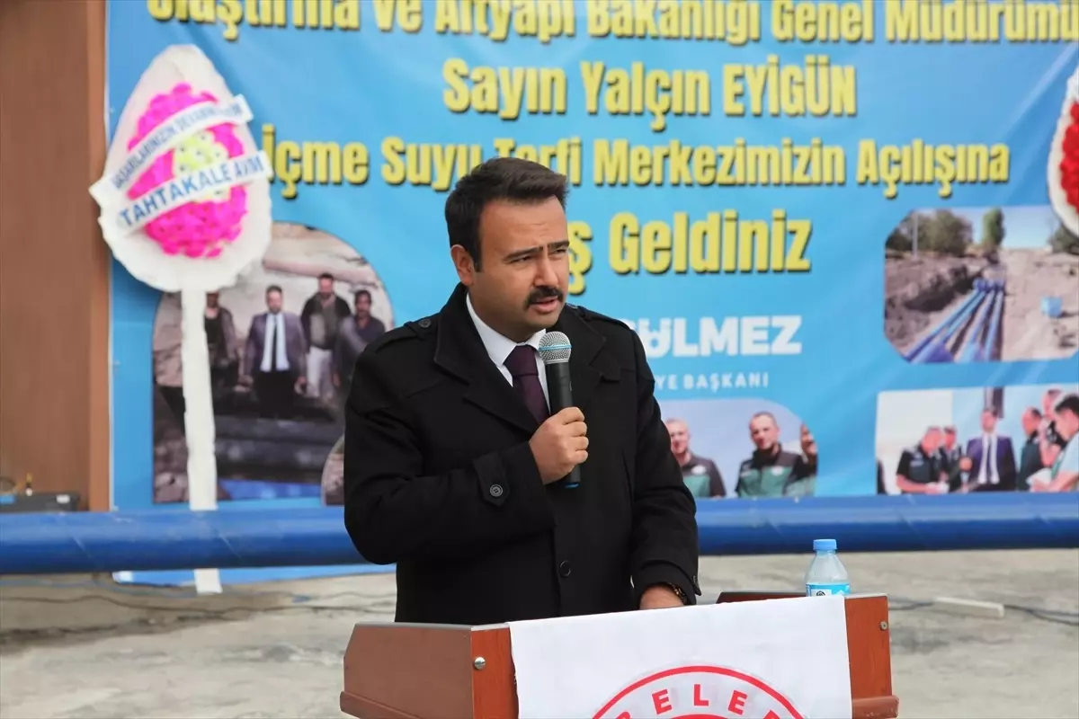 Ahlat\'ta İçme Suyu Terfi Merkezi Açıldı