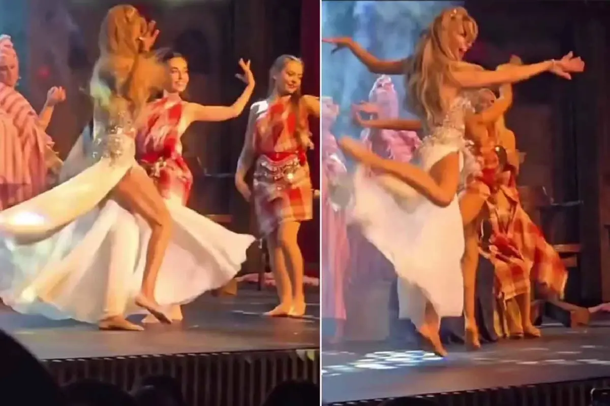 Çağla Şıkel\'den \'\'7 Kocalı Hürmüz\'\' sahnesinde büyüleyici performans