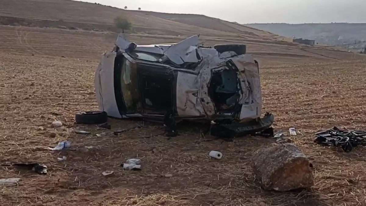 Çınar\'da Kaza: 1 Ölü, 3 Yaralı