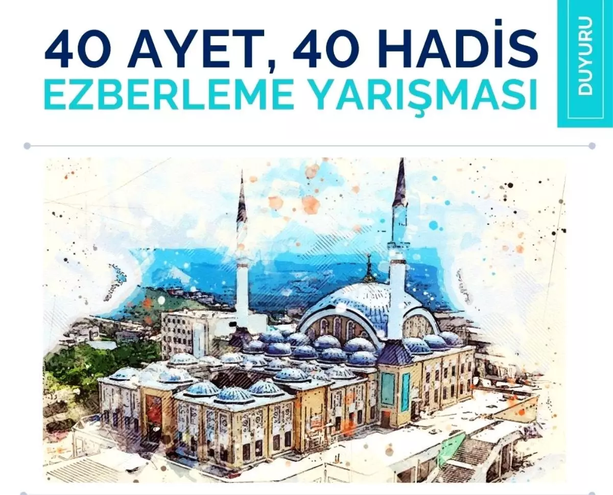 Düzce Üniversitesi\'nde 40 Ayet 40 Hadis Yarışması