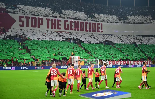 İsraillilerden UEFA'ya skandal Galatasaray ilanı İsraillilerden UEFA'ya skandal Galatasaray ilanı