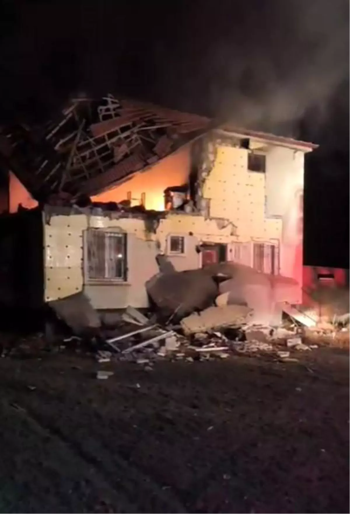 Ereğli\'de Müstakil Evde Yangın