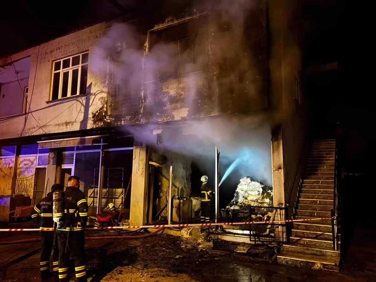 Lüleburgaz\'da Ekmek Fırını Yangını