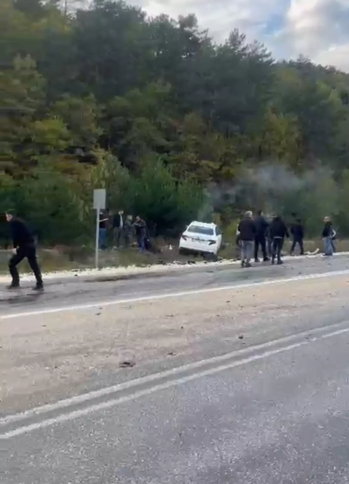 Bursa\'da Motosiklet Kazası: 1 Ölü, 1 Yaralı