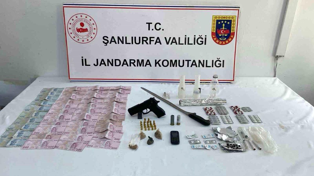 Şanlıurfa\'da Uyuşturucu Operasyonu