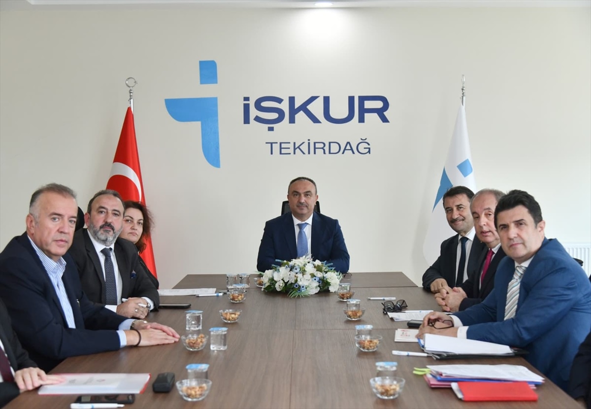 Tekirdağ\'da İstihdam ve Mesleki Eğitim Toplantısı