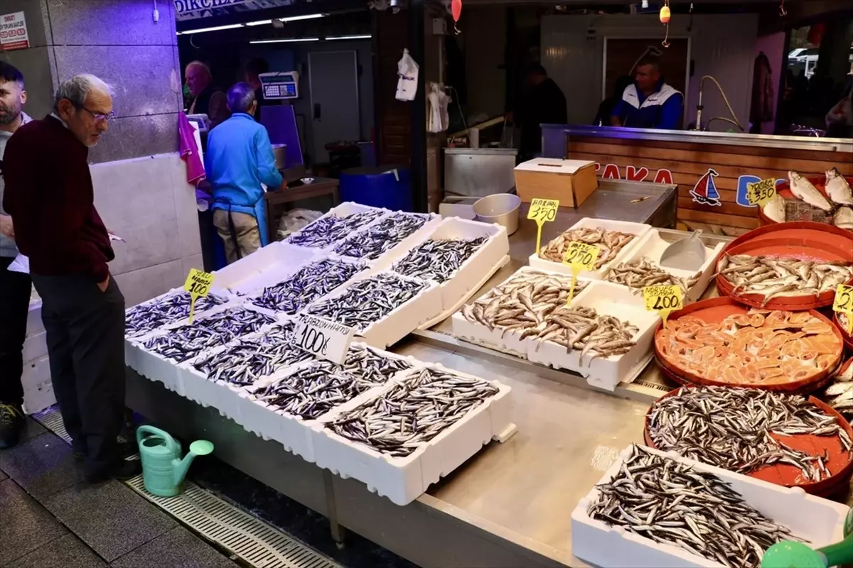 Trabzon\'da Hamsi Fiyatları Yükseldi