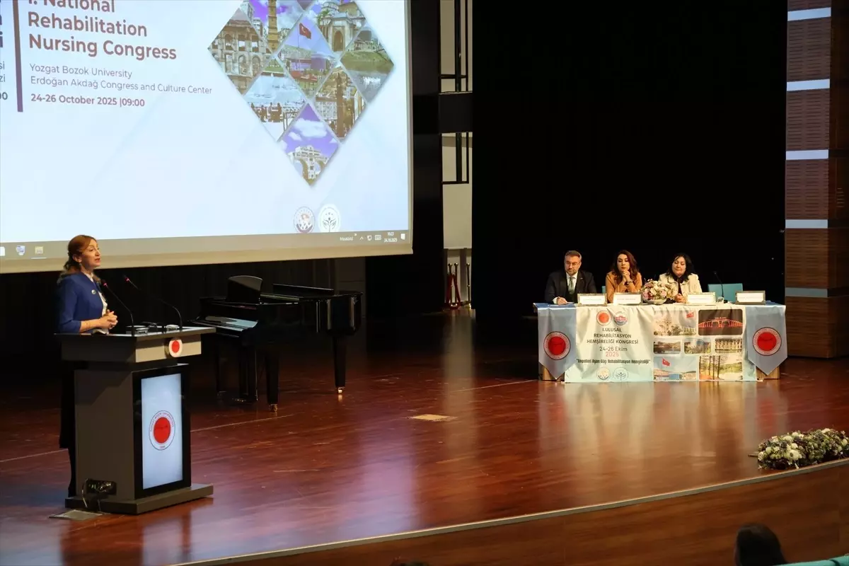 Rehabilitasyon Hemşireliği Kongresi Başladı