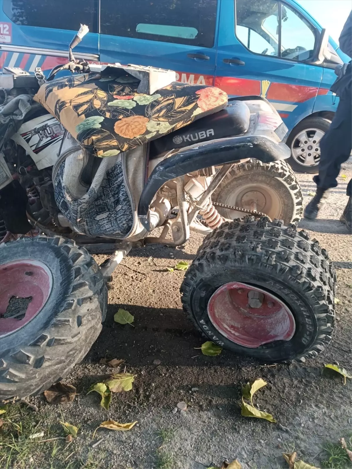 Otobüs ATV\'ye Çarptı: Sürücü Hayatını Kaybetti