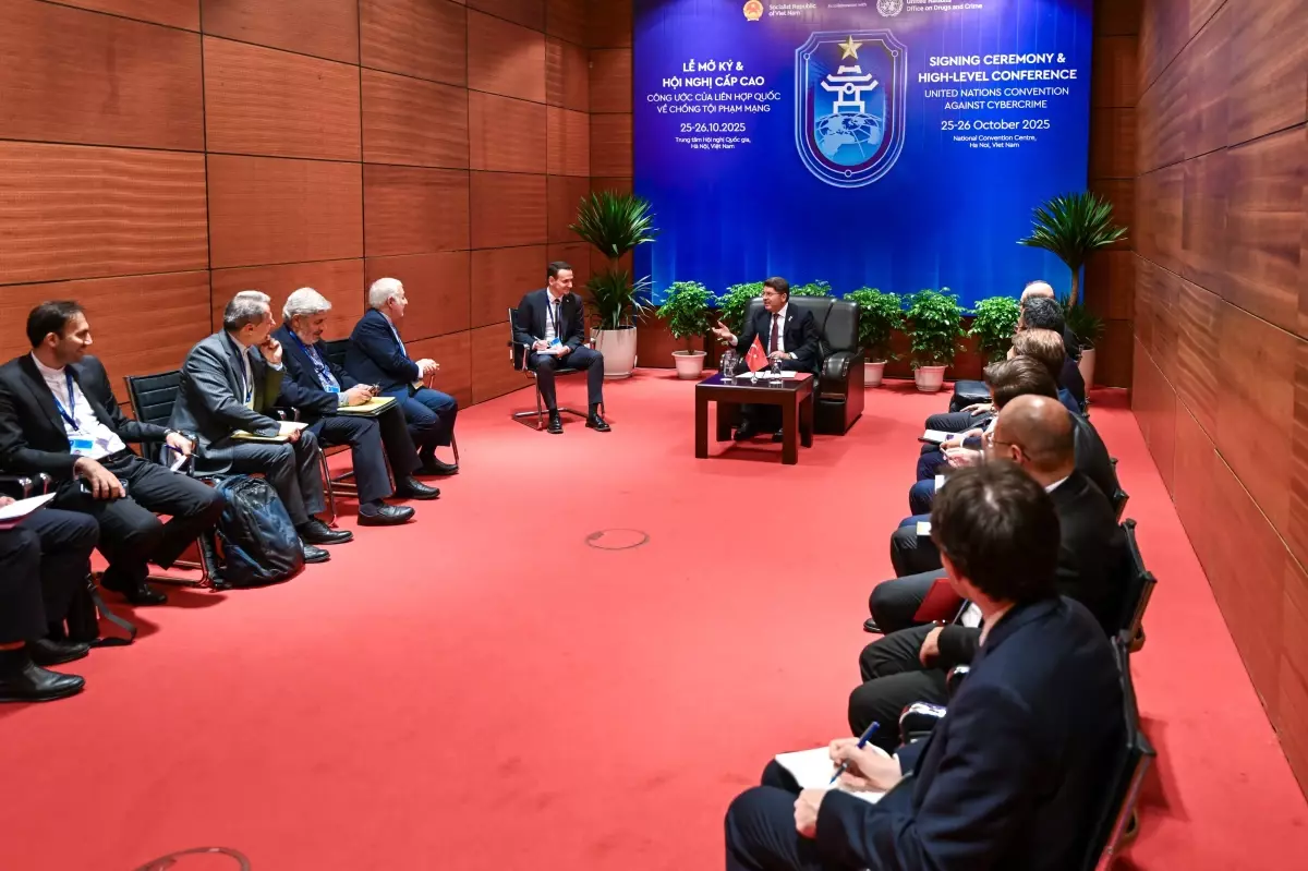 Tunç ve Jalalzadeh\'den Adli İşbirliği Görüşmesi