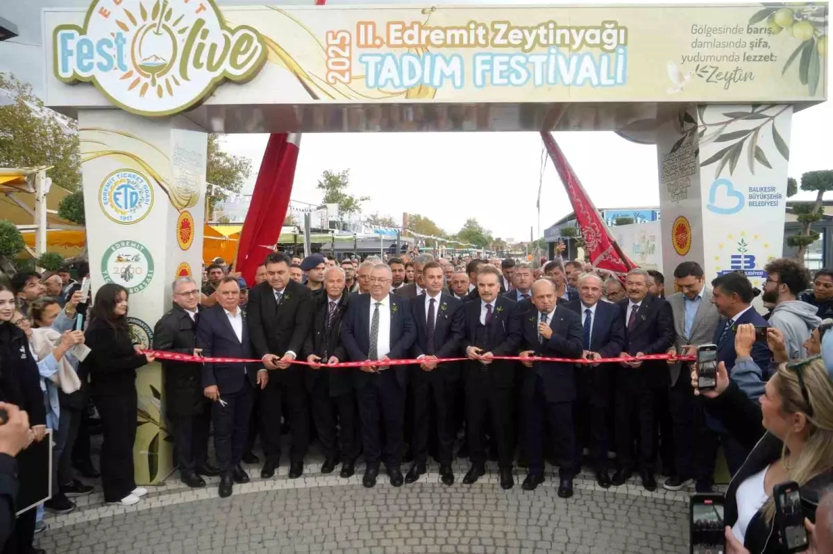 Edremit\'te 2. Zeytinyağı Tadım Festivali FestOlive başladı