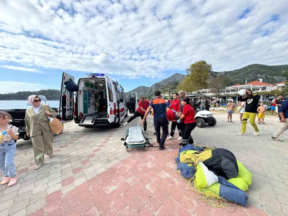 Yamaç Paraşütü Kazası: 3 Yaralı