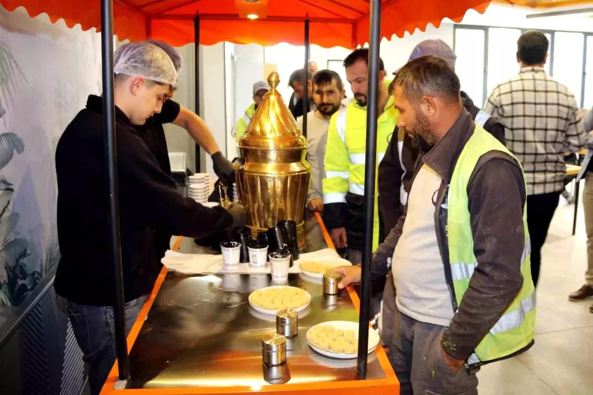 Kütahya OSB\'de Sahlep Keyfi