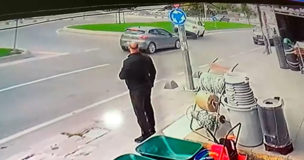 İstanbul\'da İlginç Kaza Anları