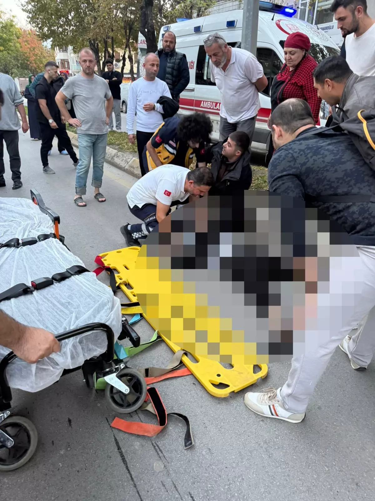 Adapazarı\'nda Yaya Kaza Kurbanı